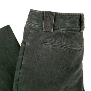 2/$35 Sale BGN & co Wide Straight Leg Midrise Jeans Black Size 7 (7-8)Euc